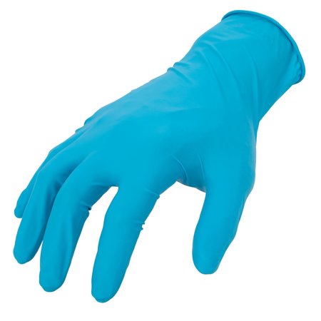 212 Performance NTG8-03, Nitrile Disposable Gloves, 8 mil Palm, Nitrile, Powder-Free, M, Blue NTG8-03-009